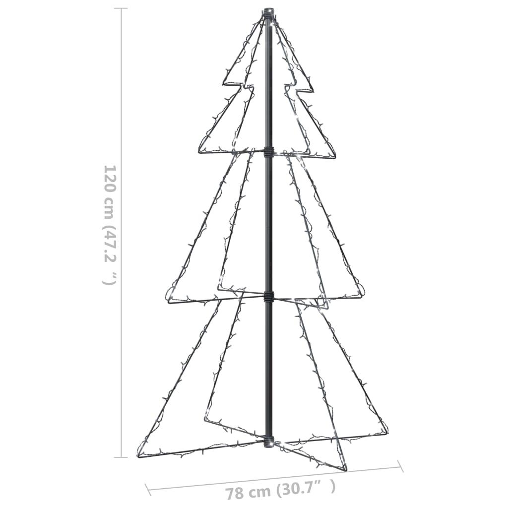 Christmas Cone Tree 160 LEDs Indoor and Outdoor 3x4 ft at Set Shop and Smile