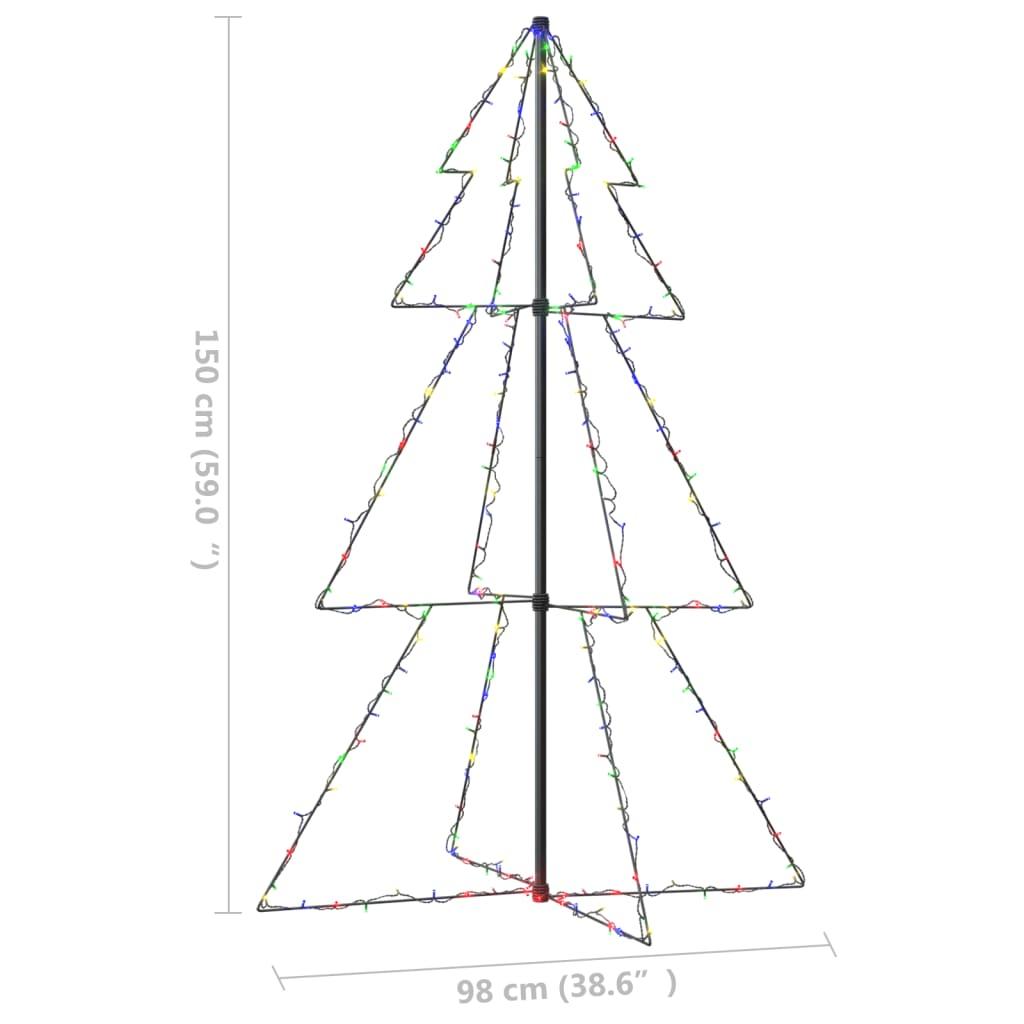 Christmas Cone Tree 200 LEDs Indoor and Outdoor 3x5 ft at Set Shop and Smile