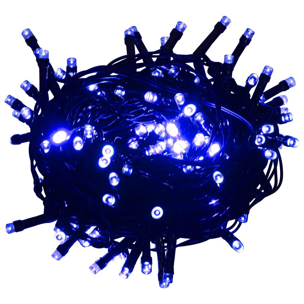 Light String with 400 LEDs Blue 131.2' 8 Light Effects at Set Shop and Smile