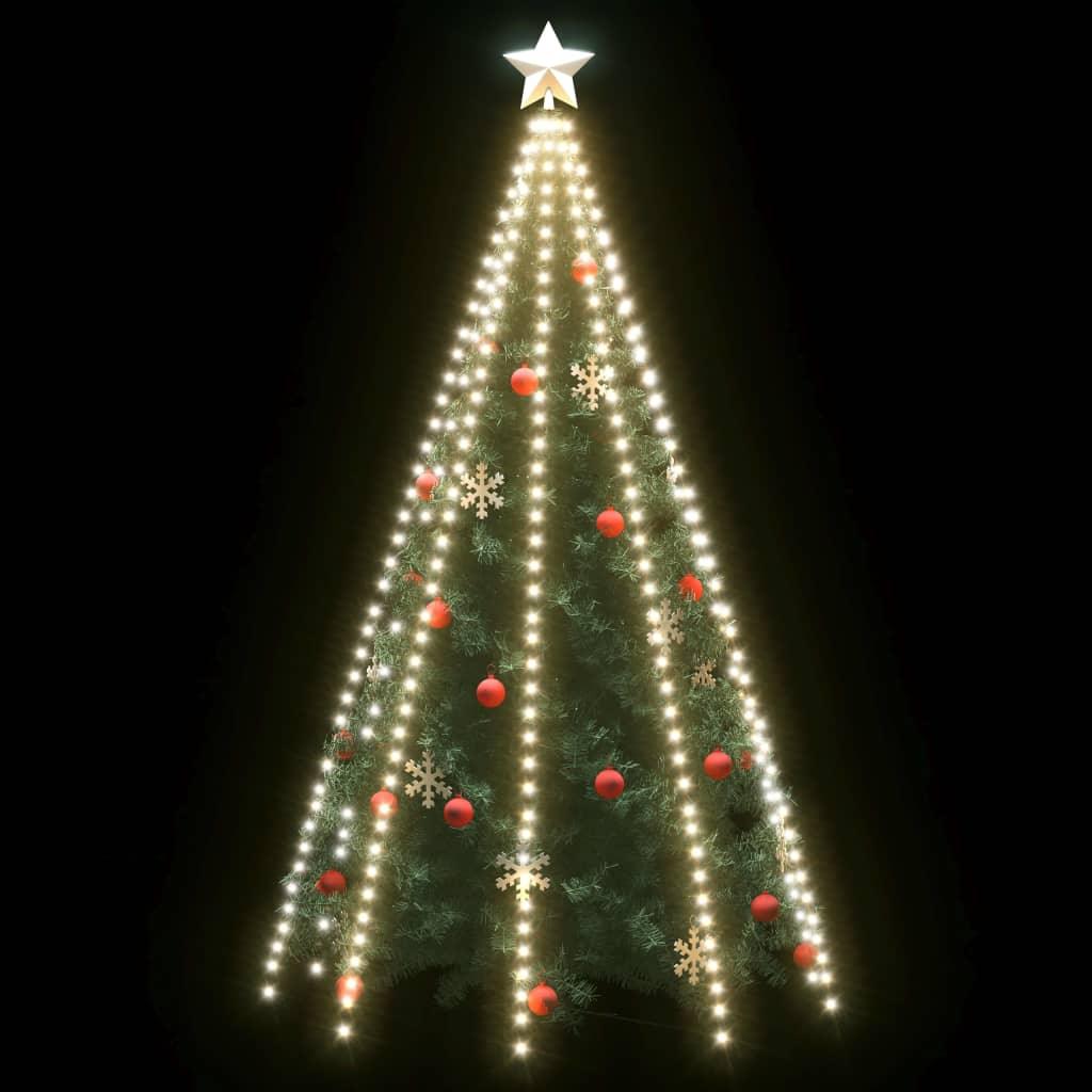 Christmas Tree Net Lights with 400 LEDs Cold White 157.5" at Set Shop and Smile