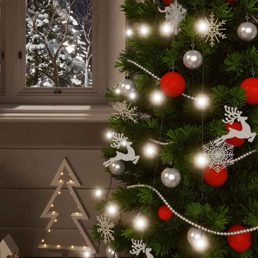 Solar Fairy Lights 2 pcs 2x200 LED Cold White Indoor Outdoor at Set Shop and Smile