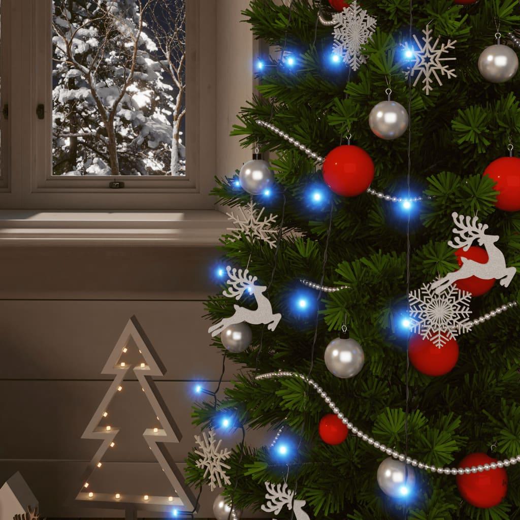 Solar Fairy Lights 2 pcs 2x200 LED Blue Indoor Outdoor at Set Shop and Smile