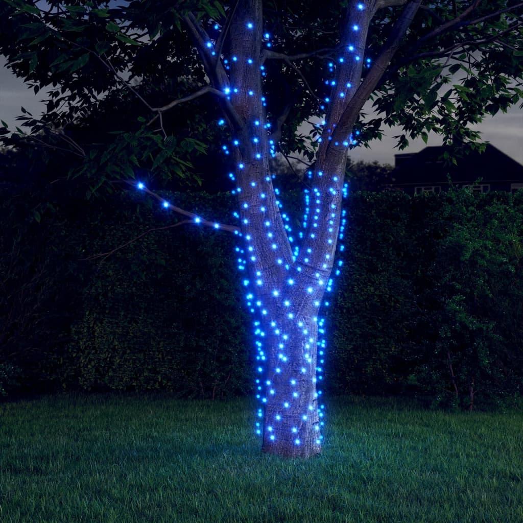 Solar Fairy Lights 2 pcs 2x200 LED Blue Indoor Outdoor at Set Shop and Smile
