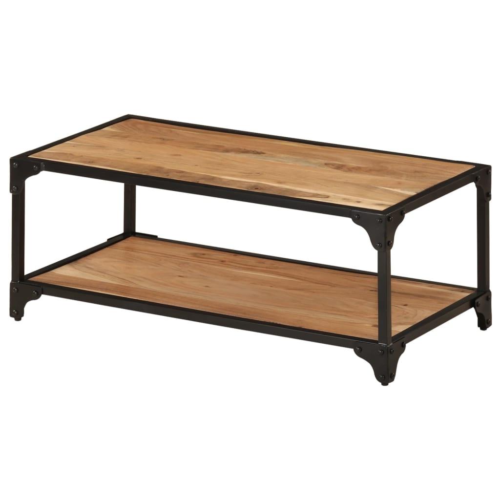 Coffee Table 35.4"x17.7"x13.8" Solid Acacia Wood at Set Shop and Smile
