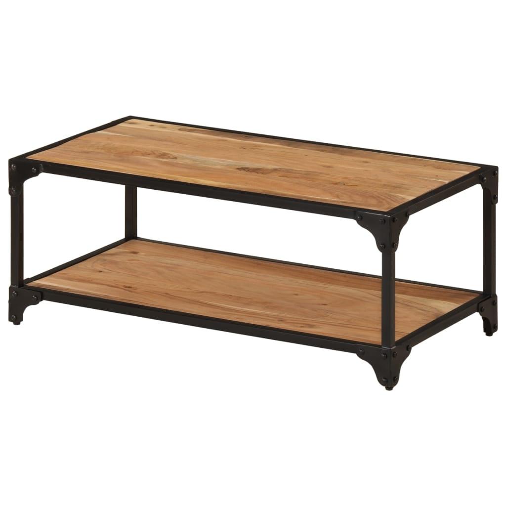 Coffee Table 35.4"x17.7"x13.8" Solid Acacia Wood at Set Shop and Smile