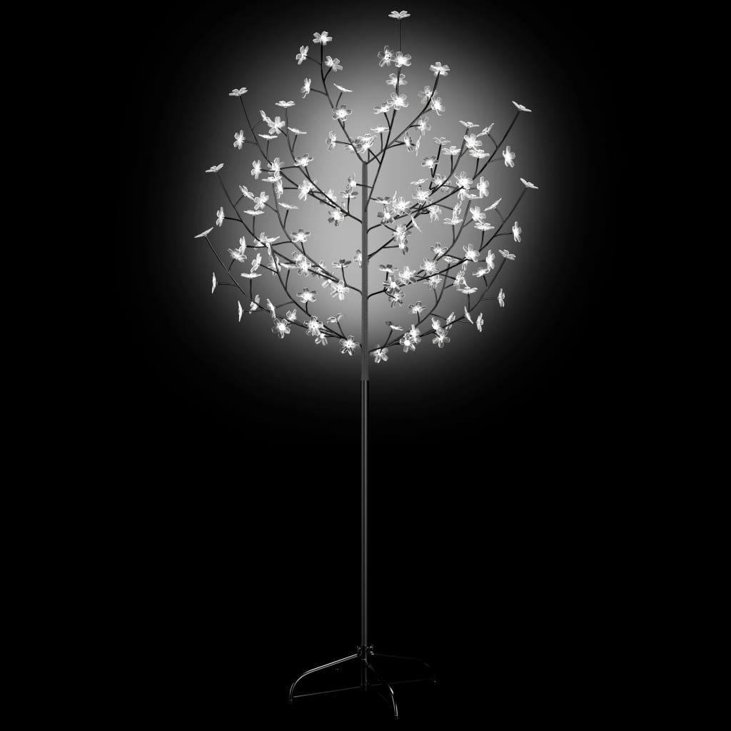 Christmas Tree 120 LEDs Cold White Light Cherry Blossom 5 ft at Set Shop and Smile