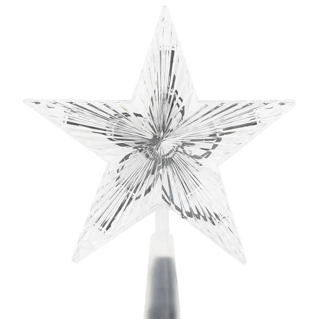 Christmas Cone Tree Warm White 100 LEDs Decoration 2x6 ft at Set Shop and Smile