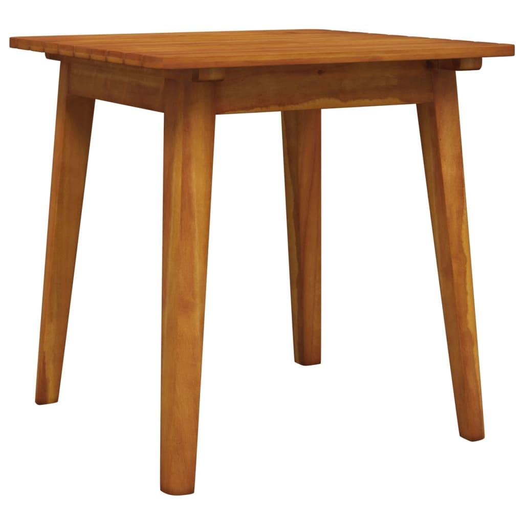 3 Piece Bistro Set Solid Acacia Wood at Set Shop and Smile