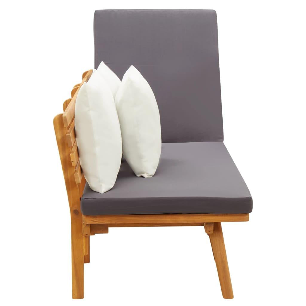 Garden Day Bed 78.7"x25.6" Solid Wood Acacia at Set Shop and Smile