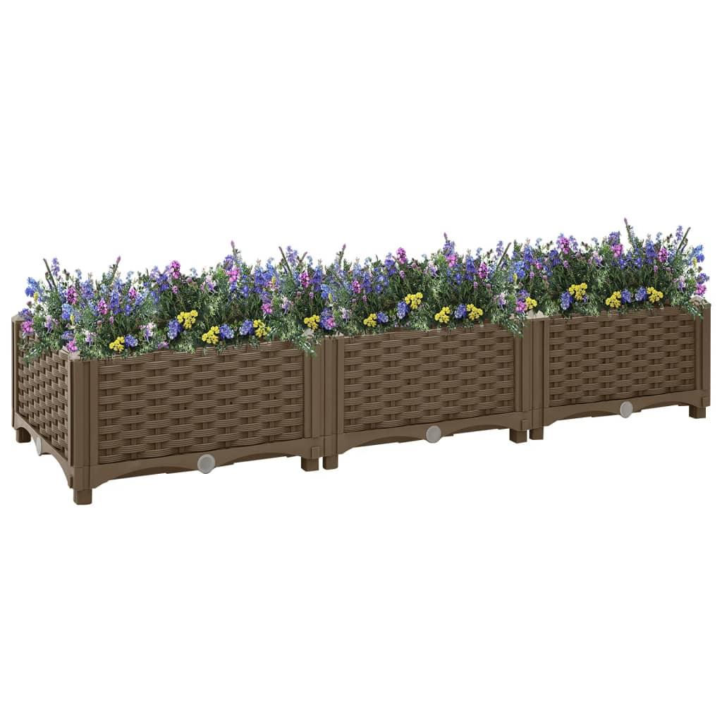 Raised Bed 47.2"x15.7"x9.1" Polypropylene at Set Shop and Smile