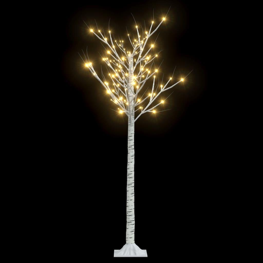 Christmas Tree 156 LEDs 5 ft Warm White Willow Indoor Outdoor at Set Shop and Smile