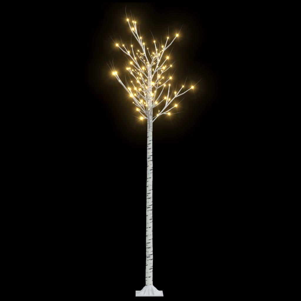 Christmas Tree 220 LEDs 7 ft Warm White Willow Indoor Outdoor at Set Shop and Smile