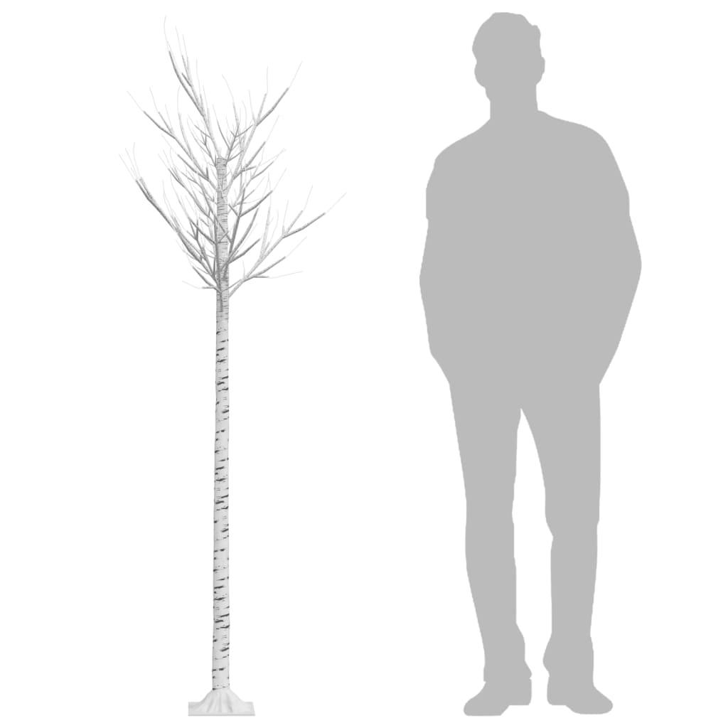 Christmas Tree 220 LEDs 7 ft Warm White Willow Indoor Outdoor at Set Shop and Smile