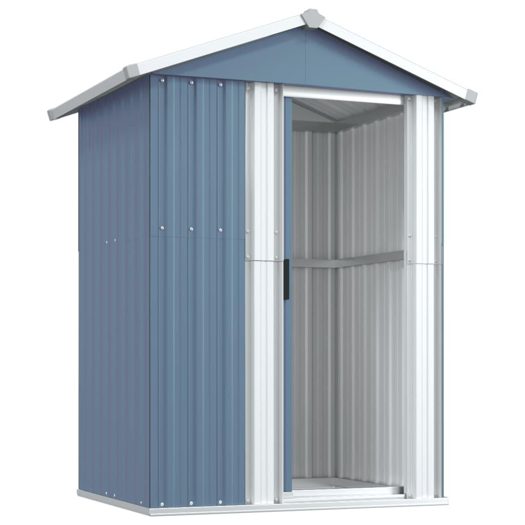 Garden Shed Gray 49.6"x38.4"x69.7" Galvanized Steel at Set Shop and Smile