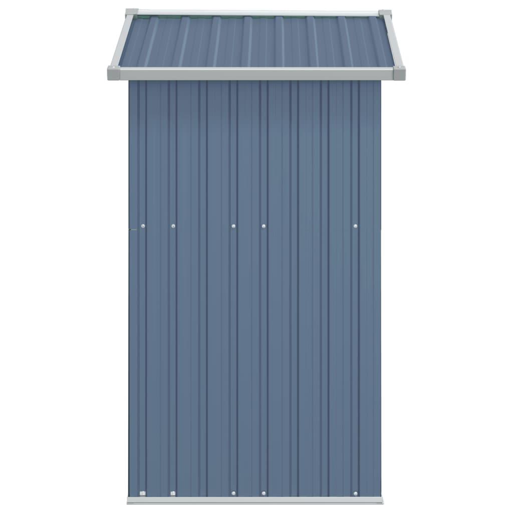 Garden Shed Gray 49.6"x38.4"x69.7" Galvanized Steel at Set Shop and Smile