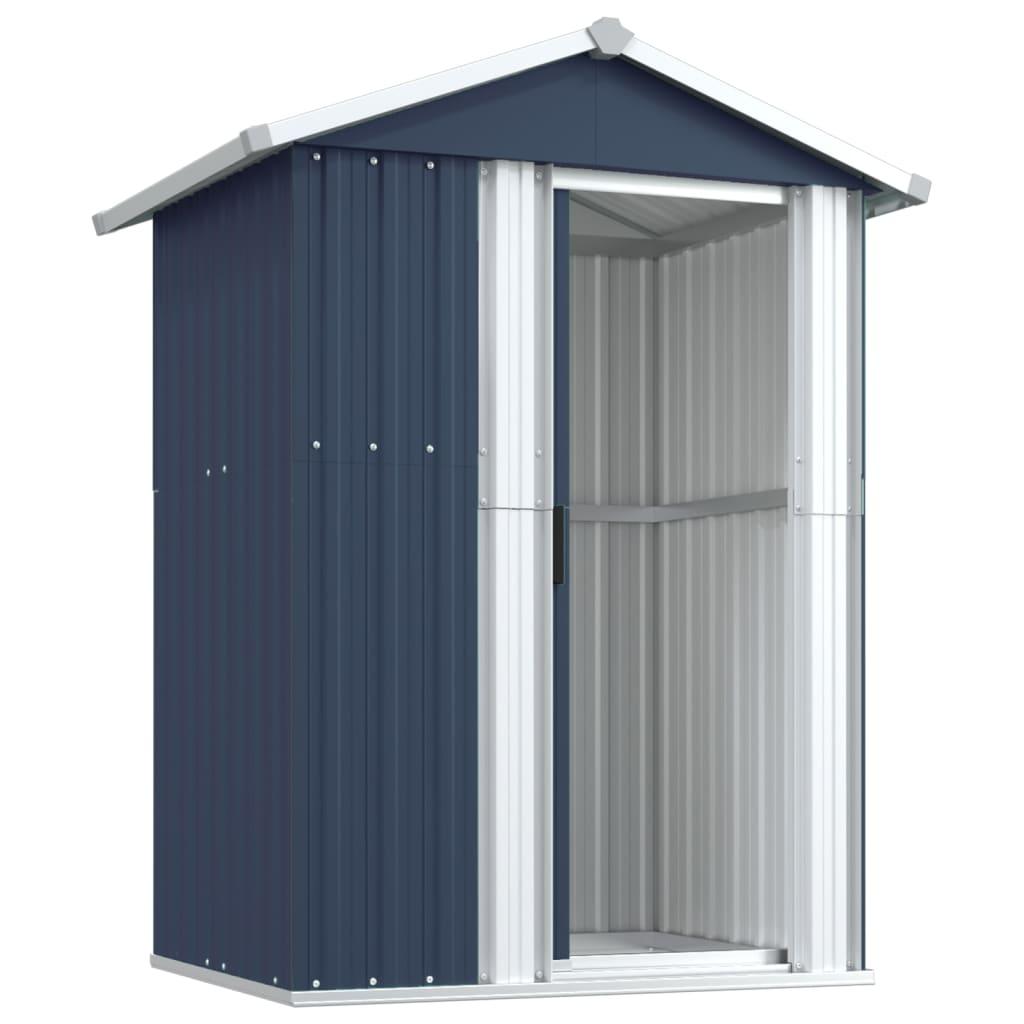 Garden Shed Anthracite 49.6"x38.4"x69.7" Galvanized Steel at Set Shop and Smile