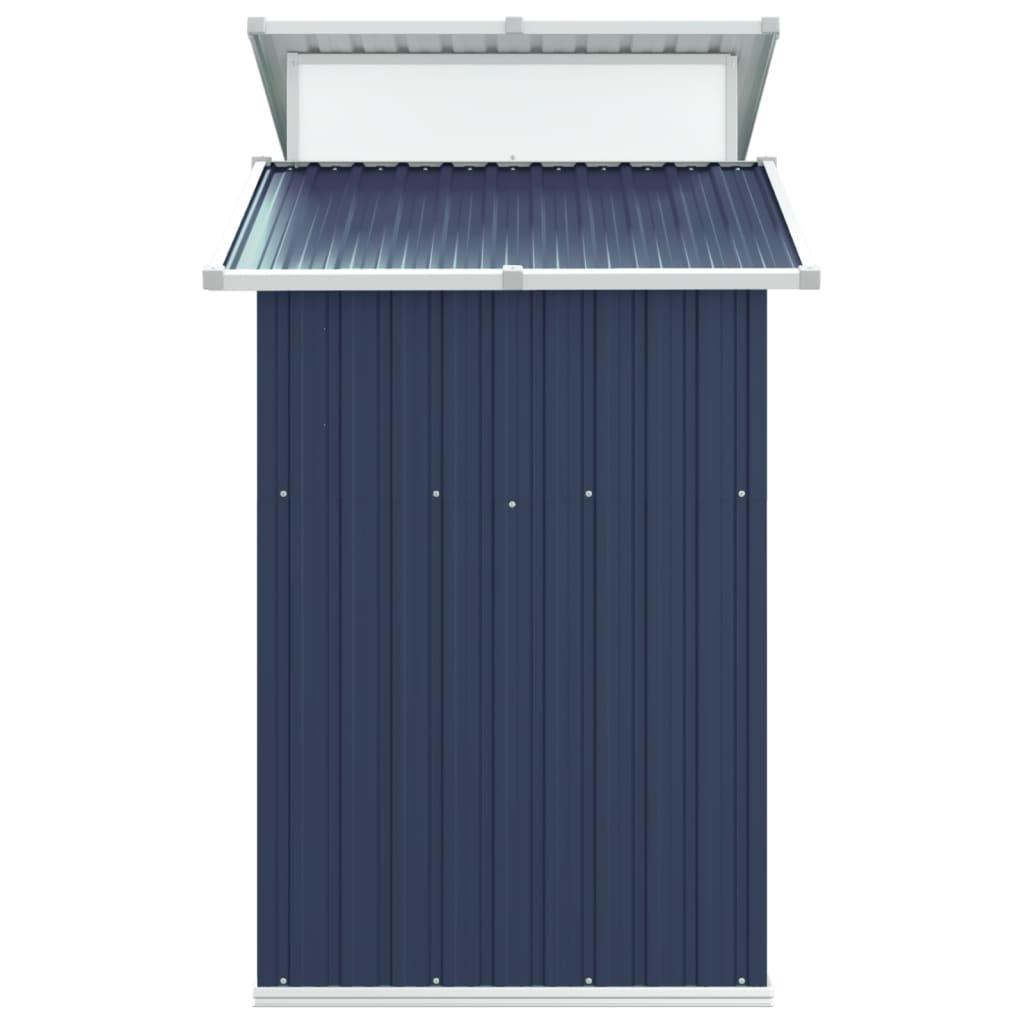 Garden Shed Anthracite 106.3"x51.2"x82.1" Galvanized Steel at Set Shop and Smile