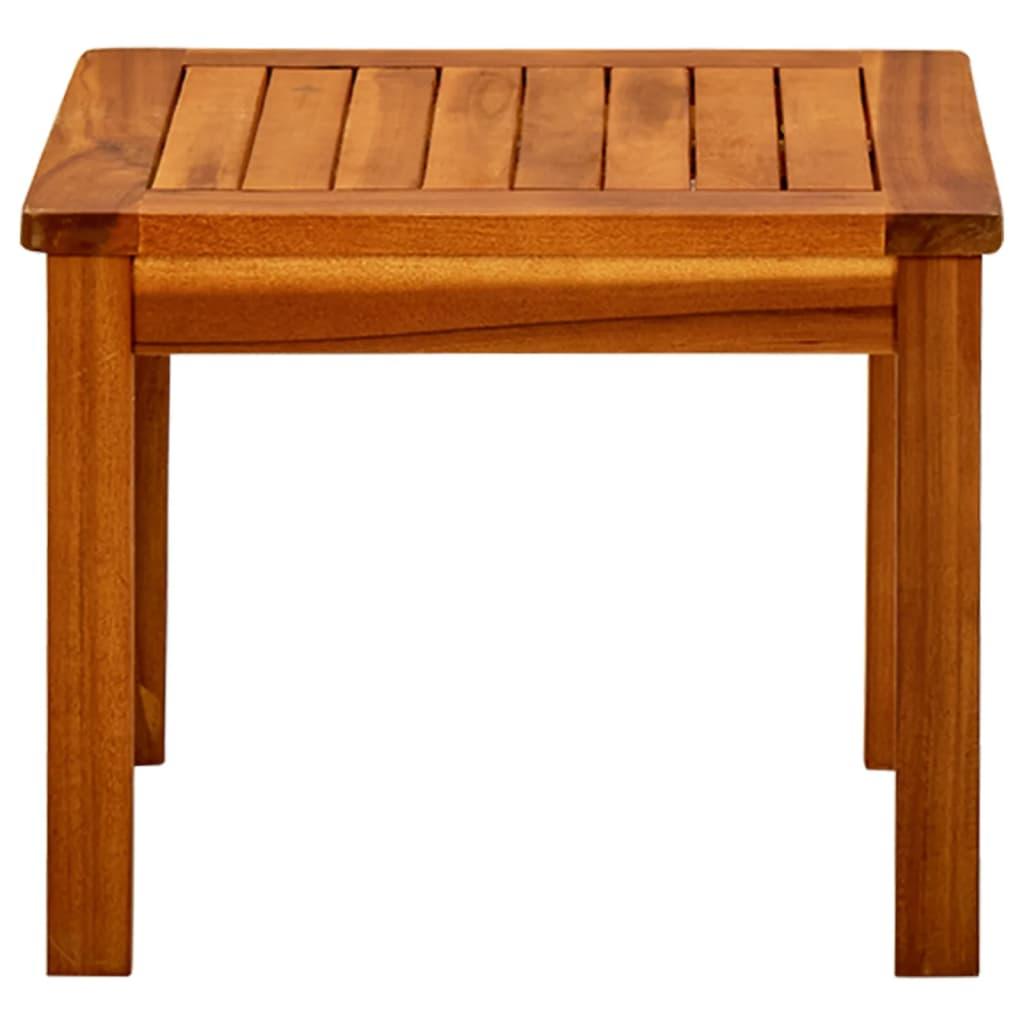 Patio Coffee Table 17.7"x17.7"x14.2" Solid Acacia Wood at Set Shop and Smile