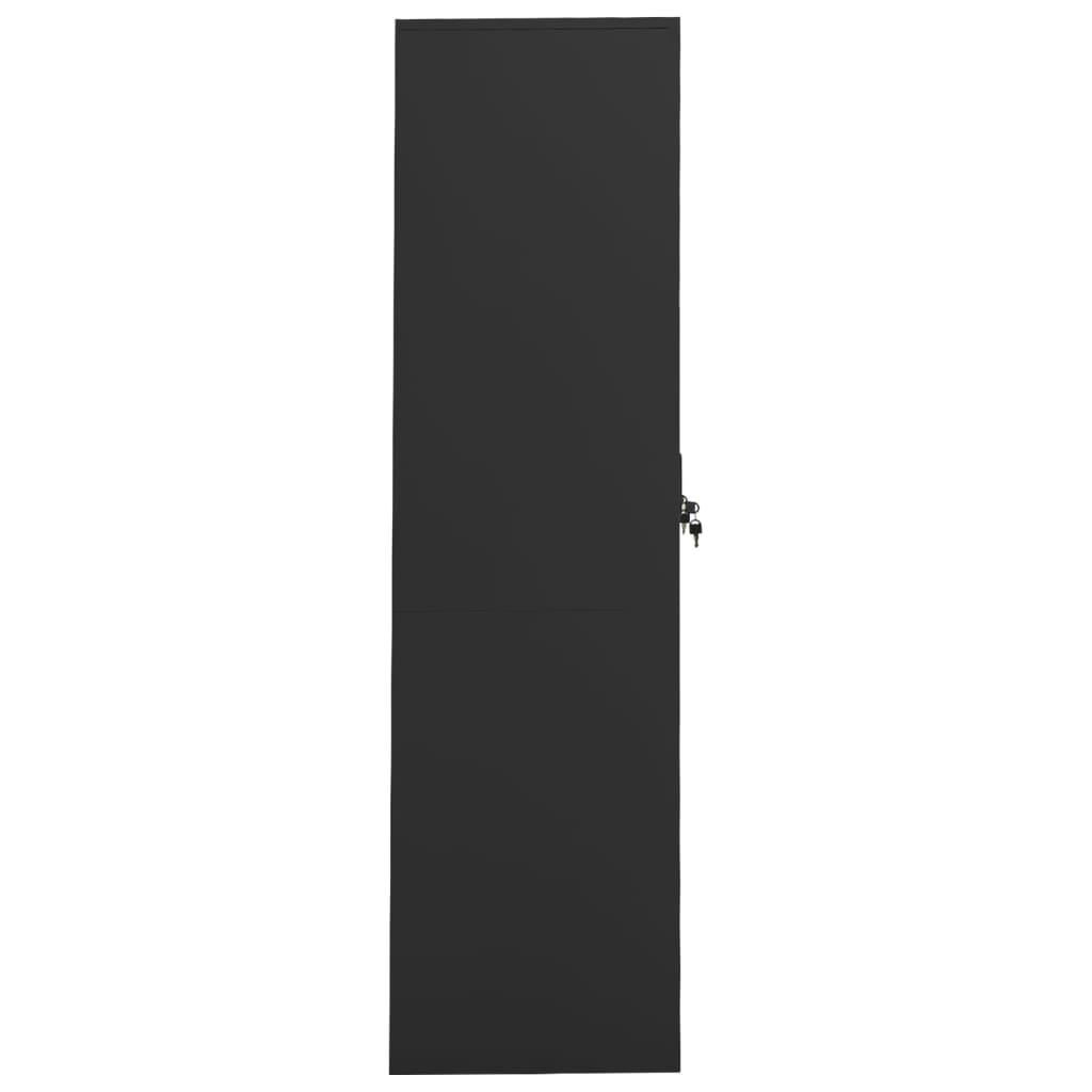 Wardrobe Anthracite 31.5"x19.7"x70.9" Steel at Set Shop and Smile