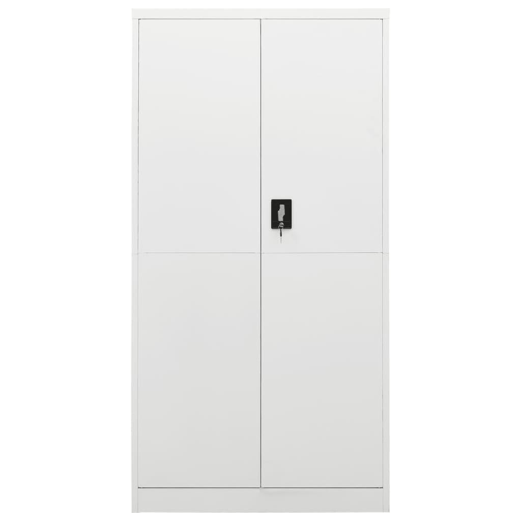 Locker Cabinet White 35.4"x15.7"x70.9" Steel at Set Shop and Smile