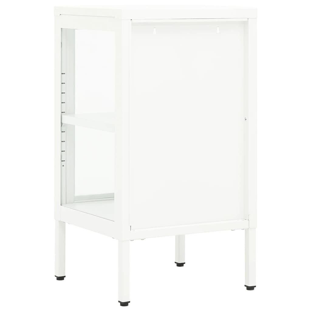 Sideboard 15"x13.8"x27.6" Metal and Glass at Set Shop and Smile