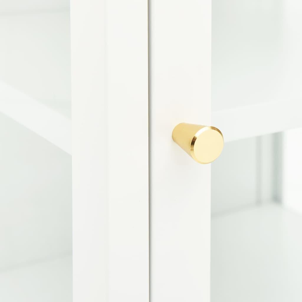 Sideboard 15"x13.8"x27.6" Metal and Glass at Set Shop and Smile