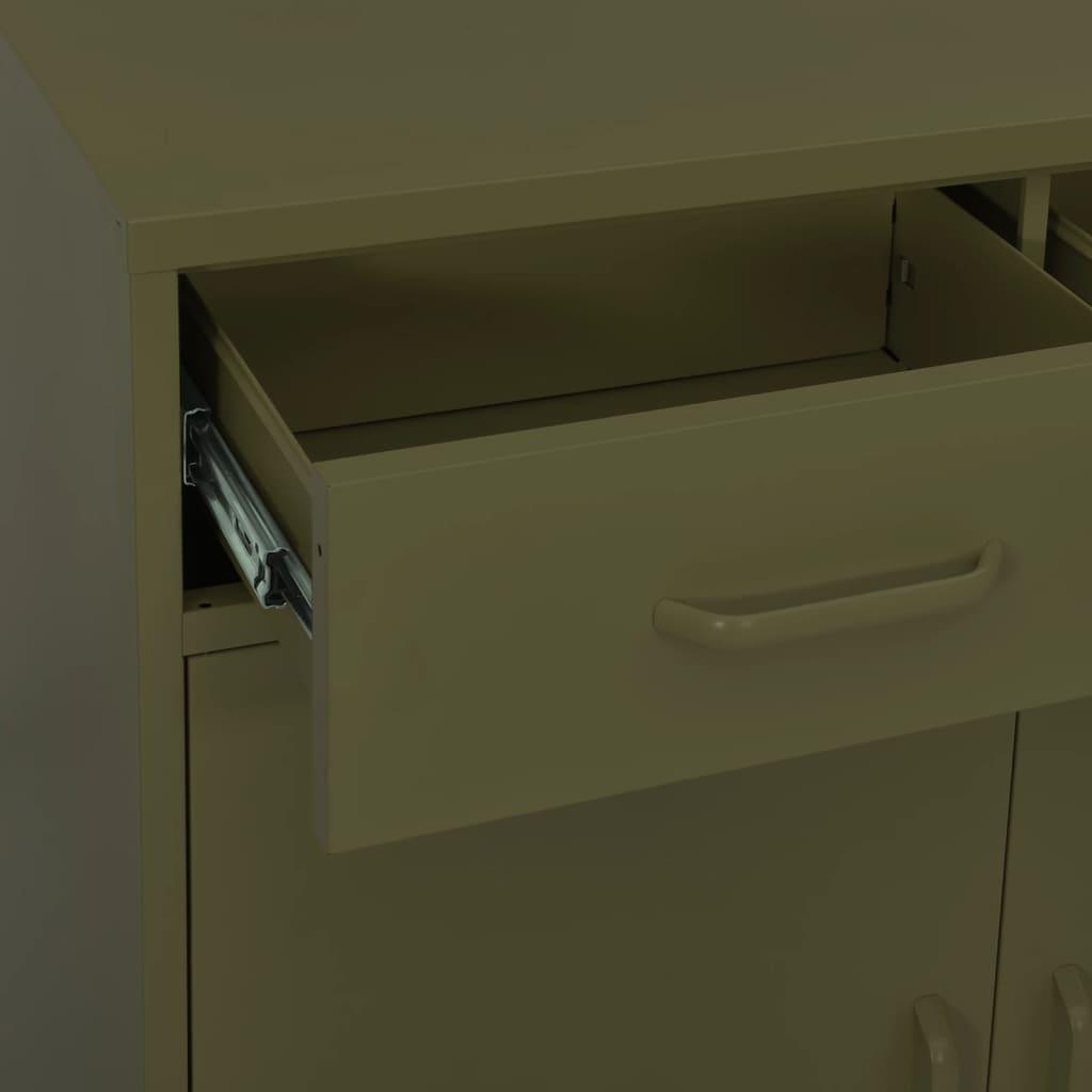 Storage Cabinet Olive Green 31.5"x13.8"x40" Steel at Set Shop and Smile
