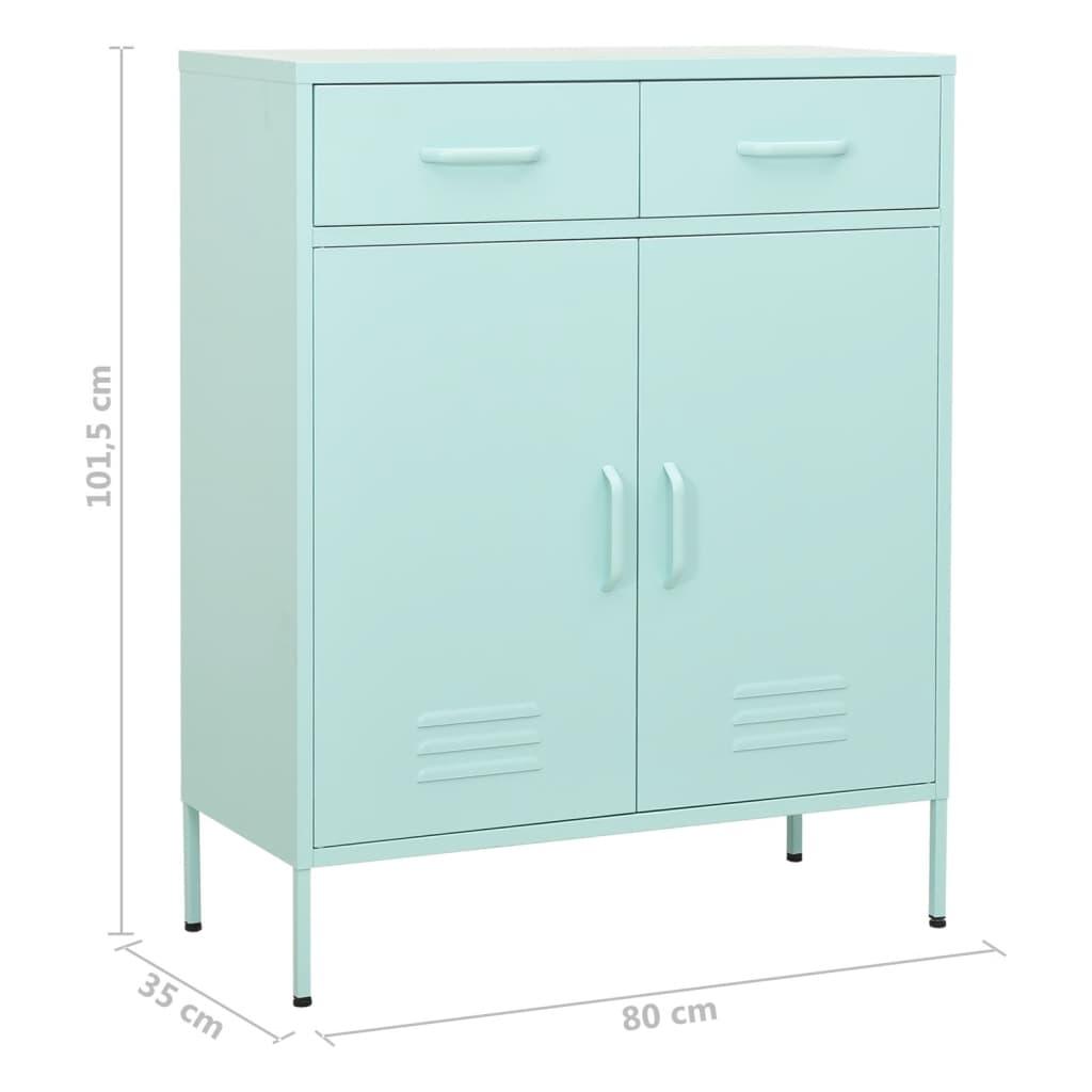 Storage Cabinet Mint 31.5"x13.8"x40" Steel at Set Shop and Smile