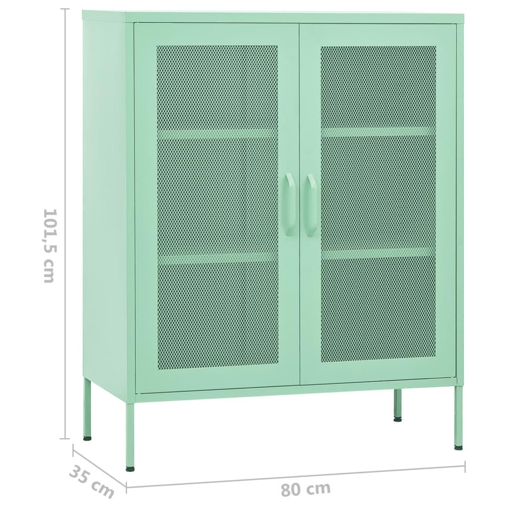 Storage Cabinet Mint 31.5"x13.8"x40" Steel at Set Shop and Smile