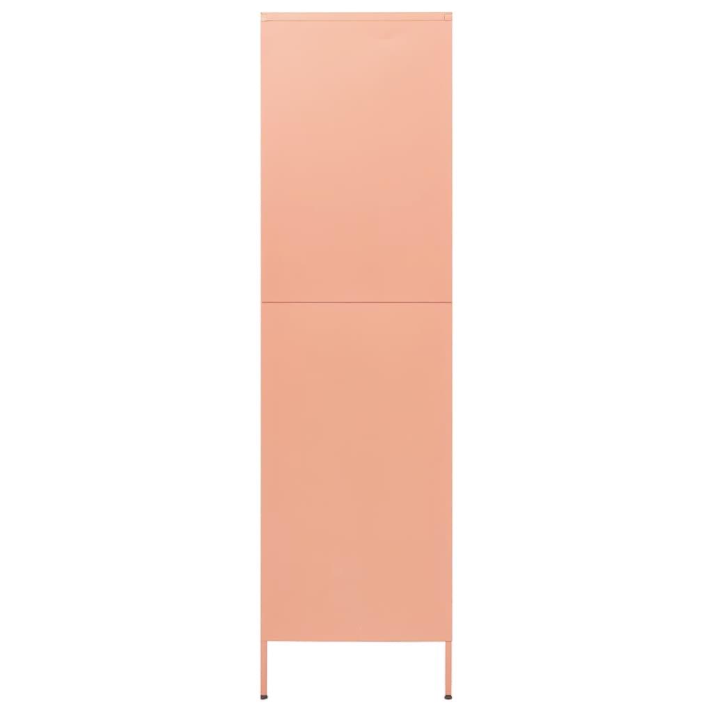 Wardrobe Pink 35.4"x19.7"x70.9" Steel at Set Shop and Smile