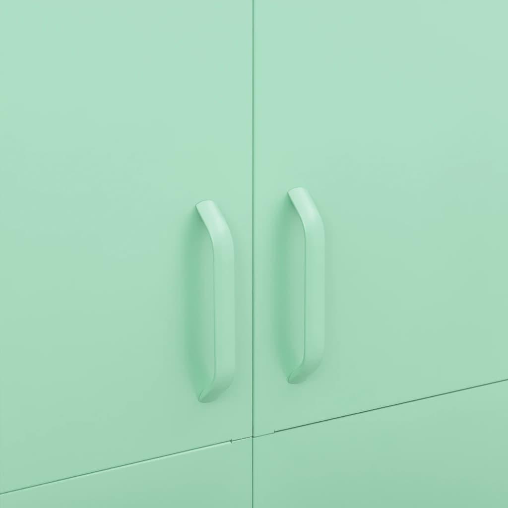 Wardrobe Mint 35.4"x19.7"x70.9" Steel at Set Shop and Smile