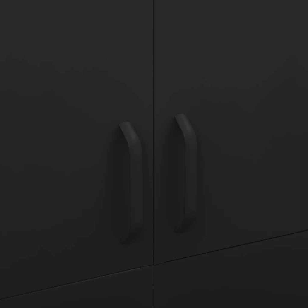 Wardrobe Black 35.4"x19.7"x70.9" Steel at Set Shop and Smile