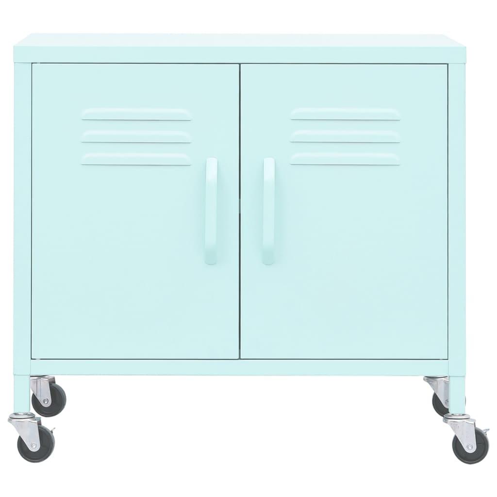 Storage Cabinet Mint 23.6"x13.8"x22" Steel at Set Shop and Smile