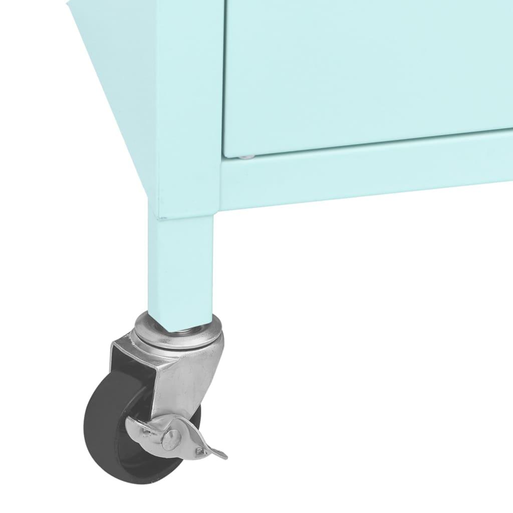 Storage Cabinet Mint 23.6"x13.8"x22" Steel at Set Shop and Smile