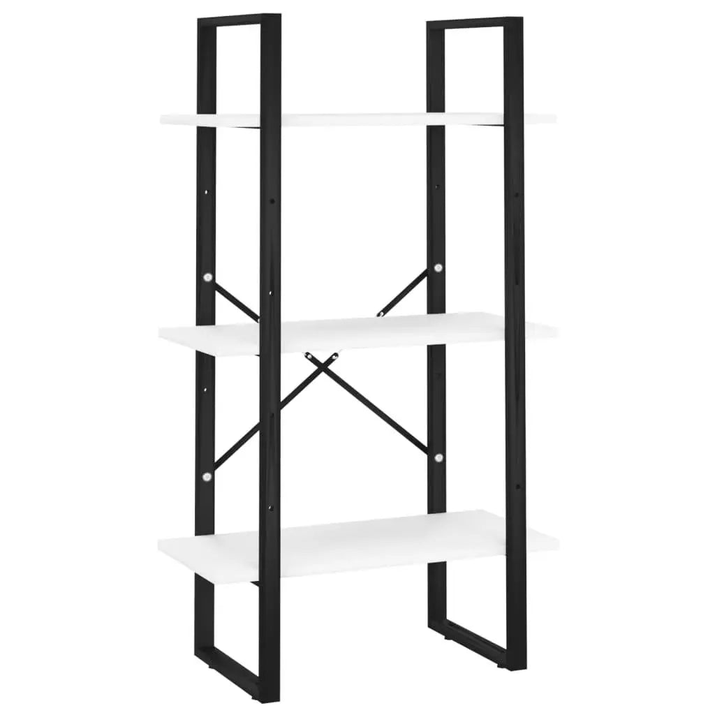 Storage Shelf White 23.6"x11.8"x41.3" Engineered Wood at Set Shop and Smile