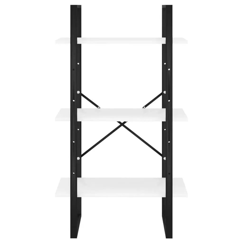 Storage Shelf White 23.6"x11.8"x41.3" Engineered Wood at Set Shop and Smile
