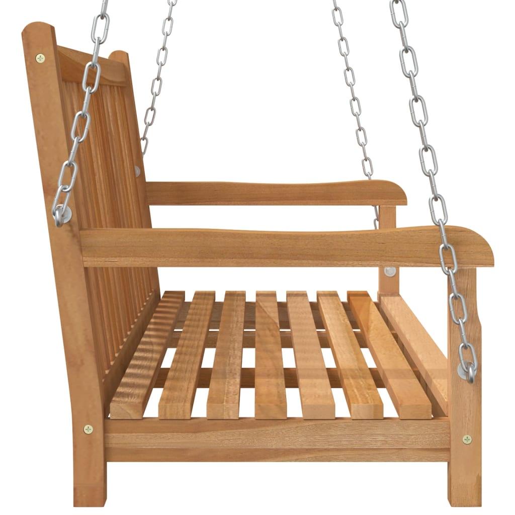 Swing Bench Solid Teak Wood 44.9"x23.6"x25.2" at Set Shop and Smile