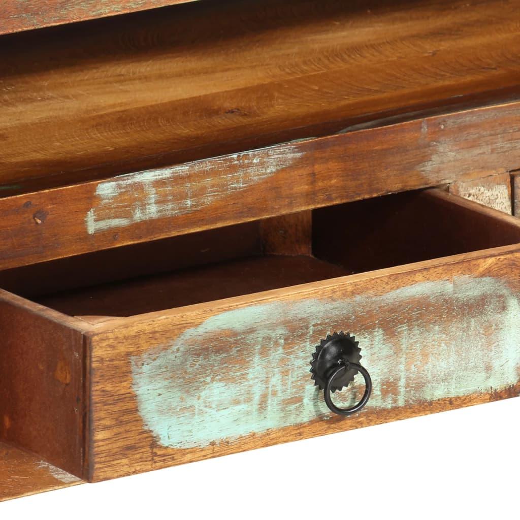 TV Cabinet Multicolor 43.3"x11.8"x15.7" Solid Reclaimed Wood at Set Shop and Smile