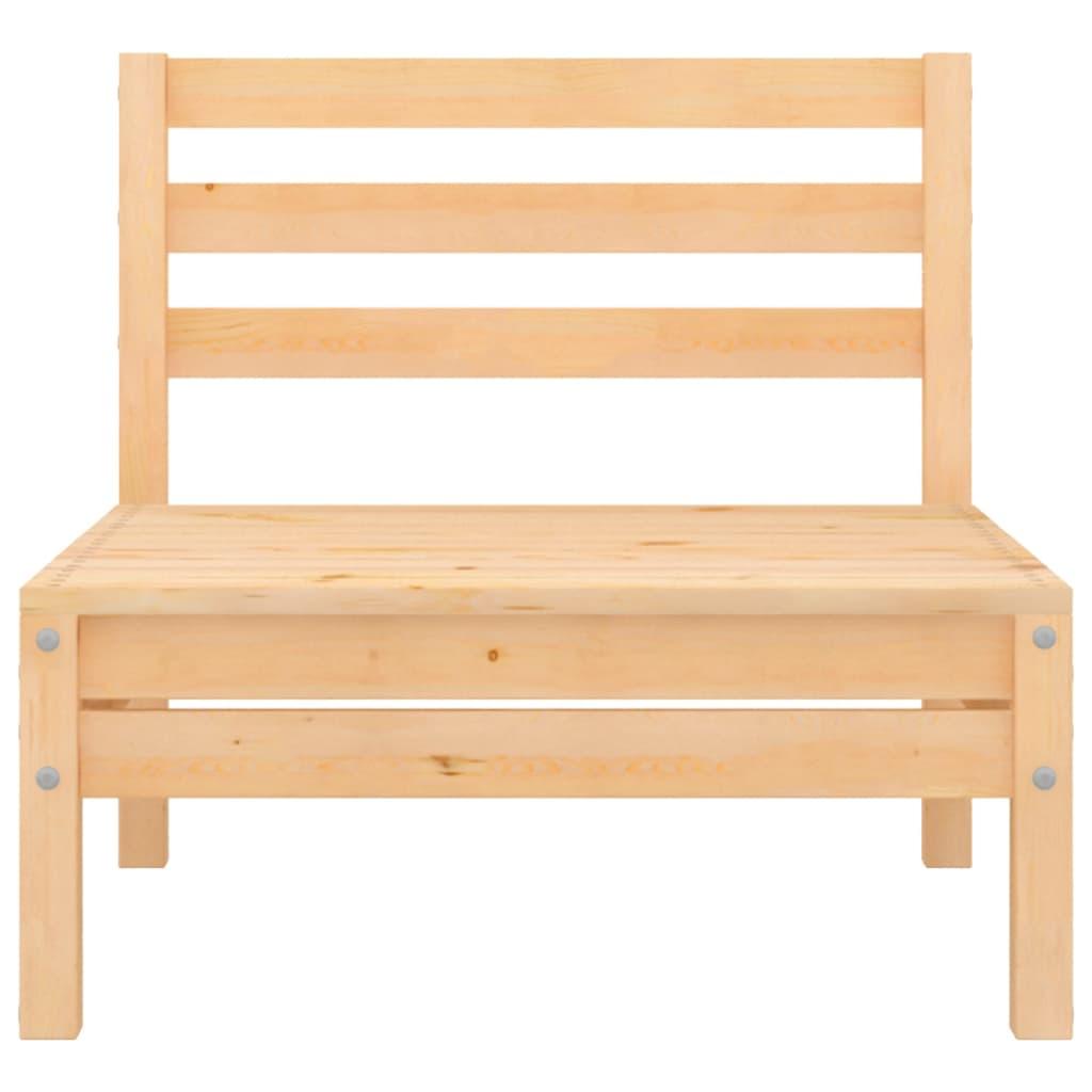 3 Piece Patio Lounge Set Solid Wood Pine at Set Shop and Smile