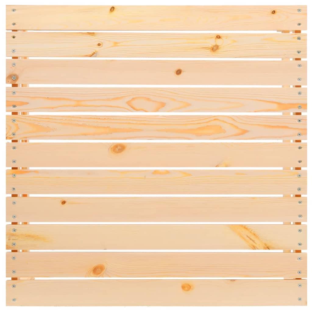 3 Piece Patio Lounge Set Solid Wood Pine at Set Shop and Smile