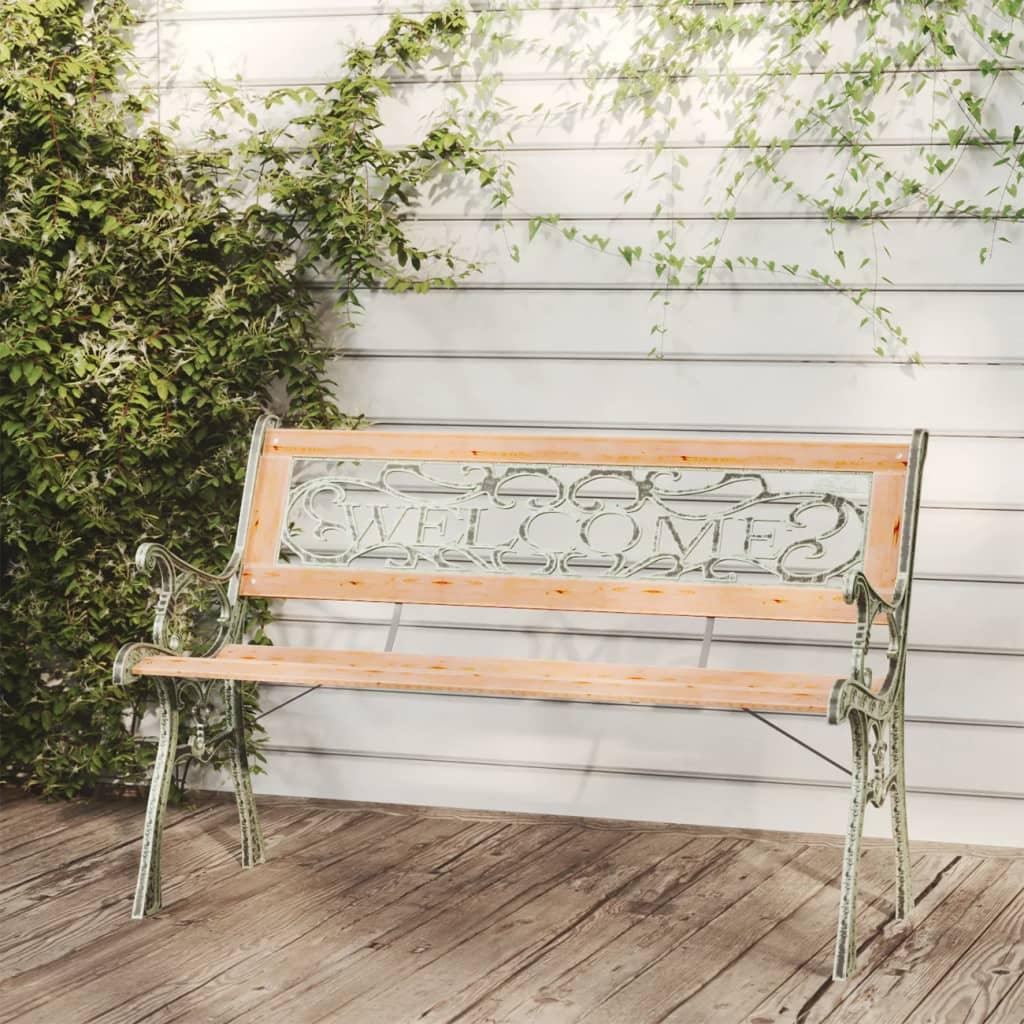 Patio Bench 48" Solid Firwood at Set Shop and Smile