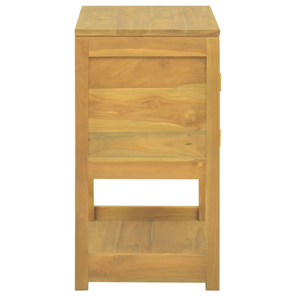 Bathroom Cabinet 23.6"x15.7"x29.5" Solid Wood Teak at Set Shop and Smile