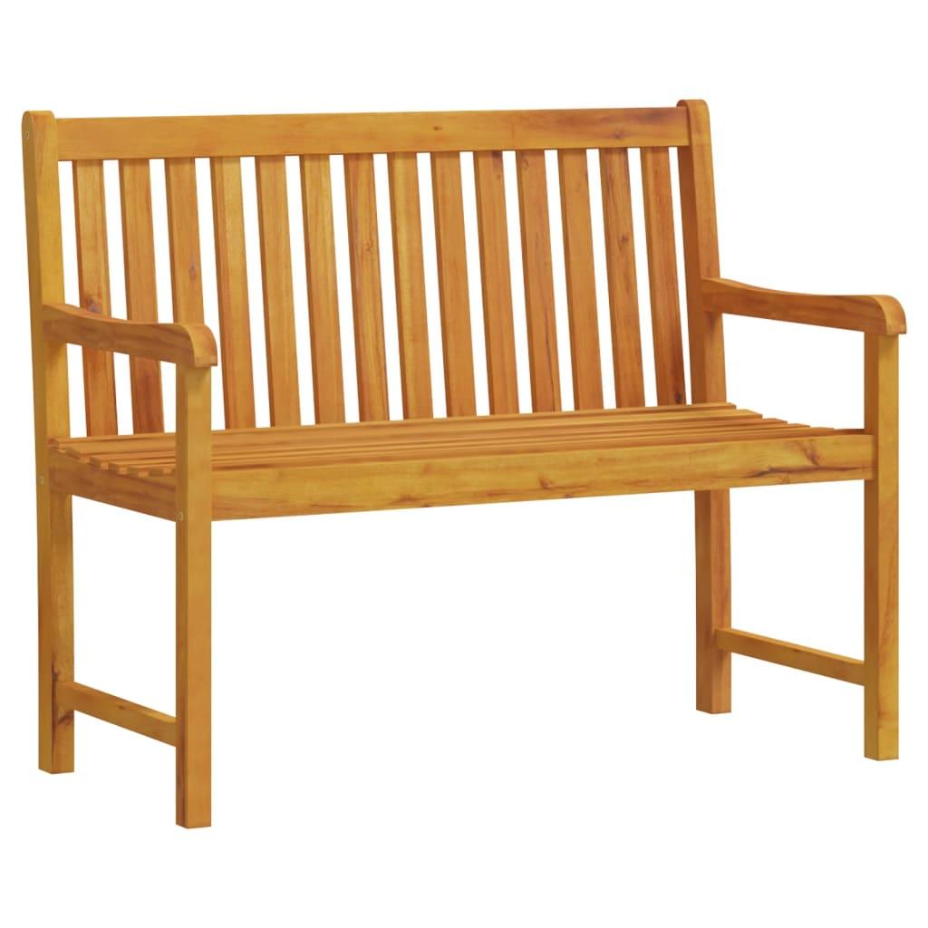 Patio Bench 43.3" Solid Acacia Wood at Set Shop and Smile