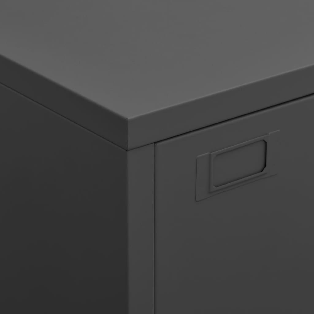 Industrial Storage Chest Anthracite 29.5"x15.7"x45.3" Metal at Set Shop and Smile