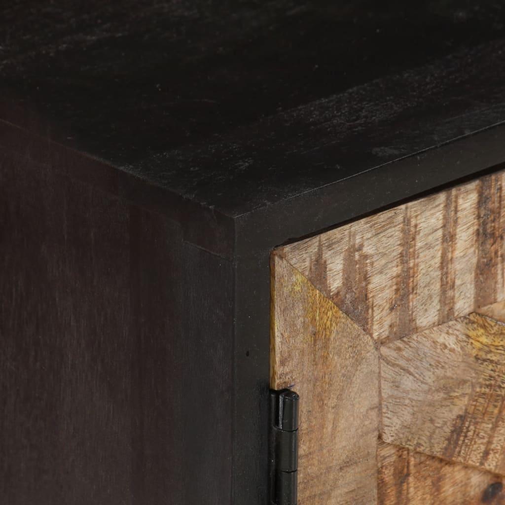 TV Cabinet 55.1"x11.8"x18.1" Rough Mango Wood and Solid Acacia Wood at Set Shop and Smile