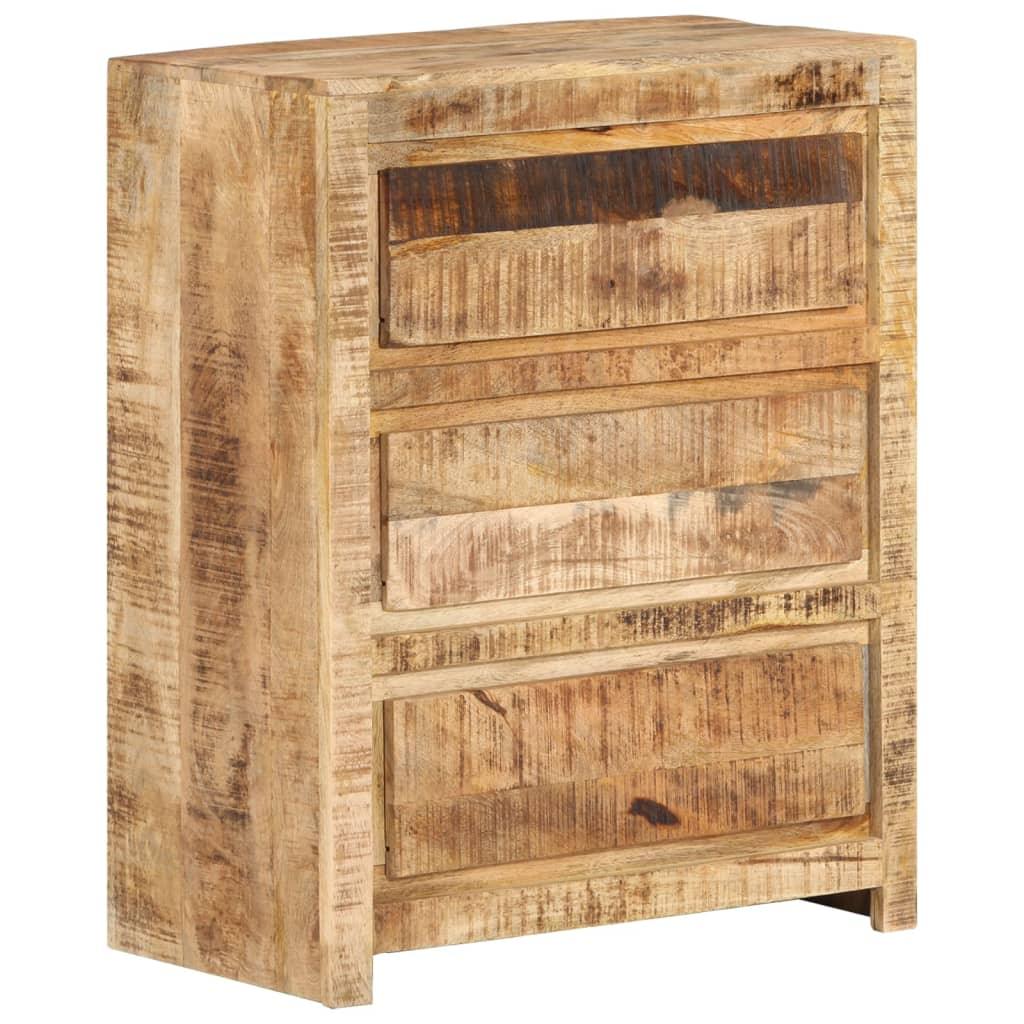Drawer Cabinet 23.6"x13"x29.5" Solid Wood Mango at Set Shop and Smile