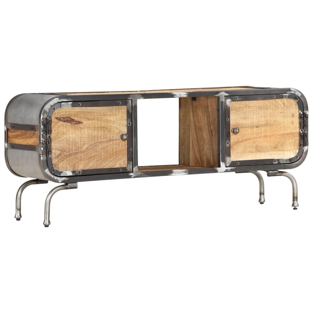 TV Cabinet 43.3"x11.8"x16.5" Solid Wood Mango at Set Shop and Smile