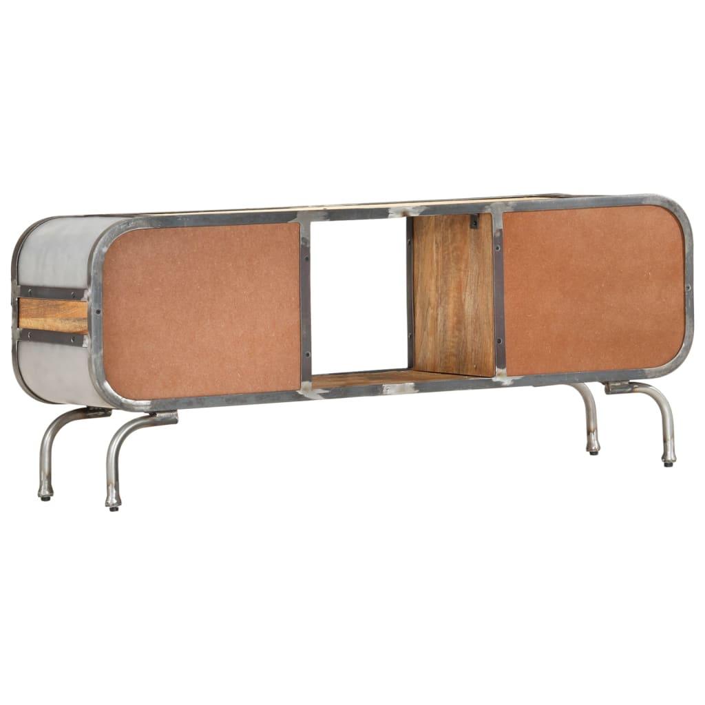 TV Cabinet 43.3"x11.8"x16.5" Solid Wood Mango at Set Shop and Smile