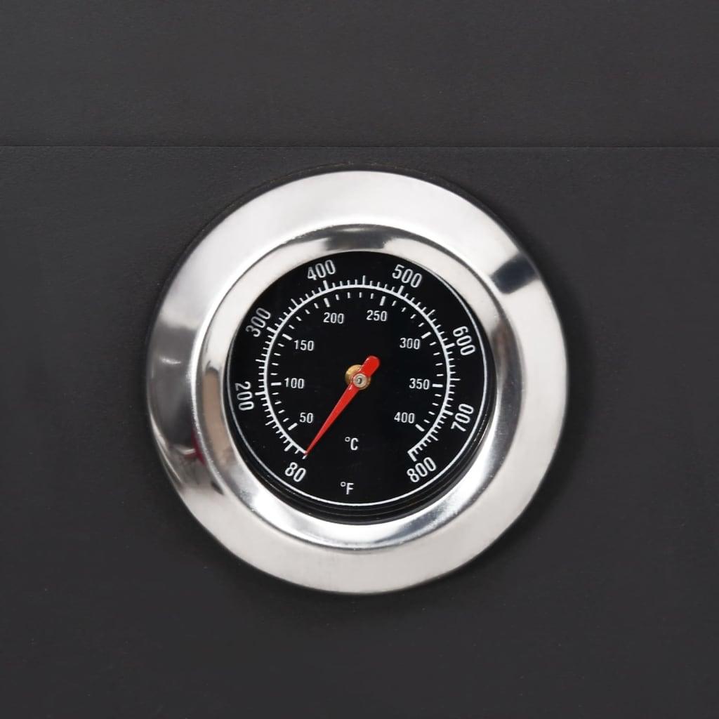 Outdoor Pizza Oven Charcoal Fired with 2 Fireclay Stones at Set Shop and Smile