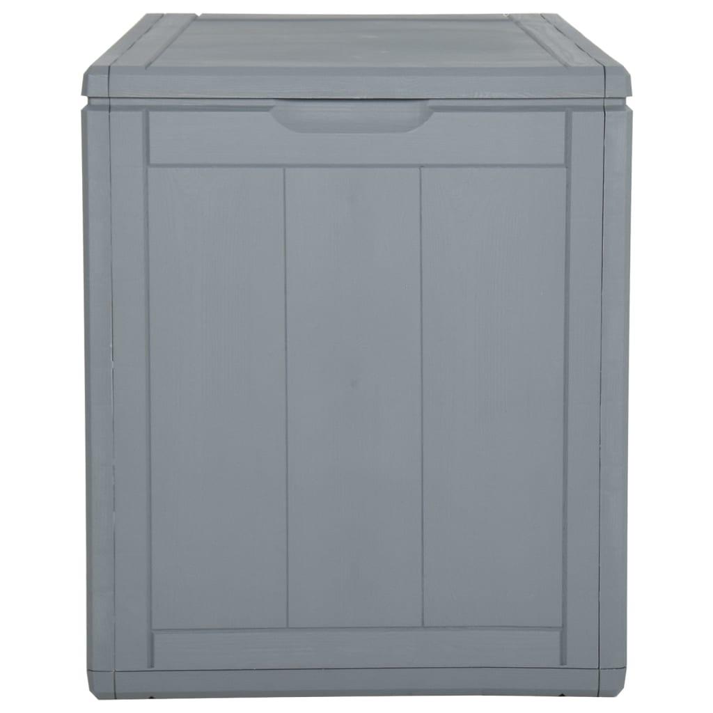 Patio Storage Box 23.8 gal Gray PP Rattan at Set Shop and Smile
